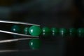 Accessories Green jade Beautiful, rare, expensive for jewelry making