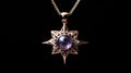 jewelry star sapphire Royalty Free Stock Photo