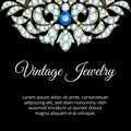 Jewelry vintage card