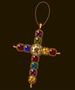 Jewerly Cross Vector Clip Art