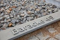 Jewish barracks and museum in Sachsenhausen nazi camp. About 200,000 people passed through Sachsenhausen between 1936 and 1945 Royalty Free Stock Photo