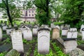 Jewish cemetery in Krakow, Poland Royalty Free Stock Photo