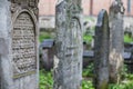 Jewish cemetery in Krakow, Poland Royalty Free Stock Photo