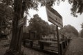 Jewish cemetery in Lodz, Poland Royalty Free Stock Photo