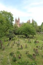 Jewish Cemetery in Worms or Heiliger Sand, in Worms, Germany Royalty Free Stock Photo