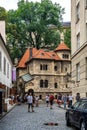 Jewish Ceremonial Hall Prague in Czech Republic.