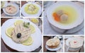 Jewish food collage