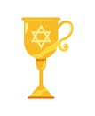 jewish golden chalice