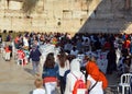 Jewish hasidic pray women side