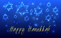 Jewish holiday Hanukkah Greeting Card