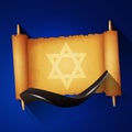 Jewish holiday Yom kippur background .