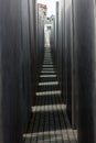 Jewish Holocaust Memorial, berlin germany Royalty Free Stock Photo