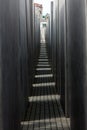 Jewish Holocaust Memorial, berlin germany Royalty Free Stock Photo