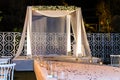 Jewish Hupa , wedding putdoor . Royalty Free Stock Photo