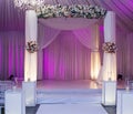 Jewish Hupa , wedding putdoor . Royalty Free Stock Photo