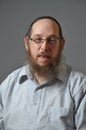 Jewish man portrait Royalty Free Stock Photo