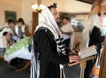 Jewish Men Praying Together the Torah