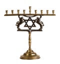 Jewish Menorah Royalty Free Stock Photo