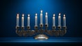 Jewish Menorah candelabra