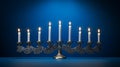 Jewish Menorah candelabra