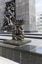 Jewish Menorah in Warsaw