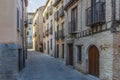 The Jewish neighborhood of Segovia is located in the historic center of the city, it has recently been restored by money from Royalty Free Stock Photo