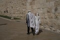 A Jewish Orthodox Couple in Old Jerusalem