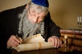 Jewish parchment Royalty Free Stock Photo