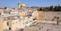 Jewish pray at the Western Wall