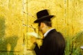 Jewish prayer at the Western Wall Royalty Free Stock Photo