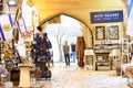 Jewish quarter bazaar in old Jerusalem, Israel Royalty Free Stock Photo