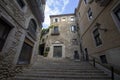 The Jewish Quarter in the city of Girona Royalty Free Stock Photo