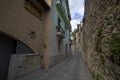 The Jewish Quarter in the city of Girona Royalty Free Stock Photo