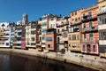 Jewish quarter in Girona. Catalonia. Spain Royalty Free Stock Photo