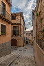 The Jewish quarter is a medieval neighborhood, which allows us to enter a path of encounter with the past. Restored with the help Royalty Free Stock Photo
