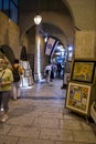 Jewish quater in Jerusalem Old city Royalty Free Stock Photo