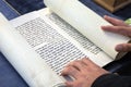 Jewish Rabbi reads The Megillah Scroll Book of Esther