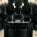 Jewish religion. Artistic look in black and white. Royalty Free Stock Photo