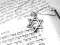 Jewish religious symbols macro 3