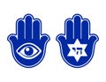 Jewish sacred amulet - hamsa.