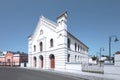 Jewish synagogue in Buk, Poland, one of the best preserved synagogues in Wielkopolska region. Royalty Free Stock Photo