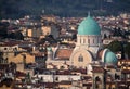 Jewish synagogue in Florence Royalty Free Stock Photo