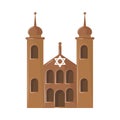 jewish temple icon