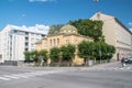 Jewish Turku Synagogue Finnish: Turun synagoga Royalty Free Stock Photo