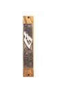 A Jewish Wooden Mezuzah contains specific Torah verses and is placed on the doorframe of homes