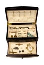 Jewlery jewelry box Royalty Free Stock Photo