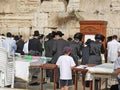 Jews at The Western Wall, Wailing Wall or Kotel, Jerusalem, Israel