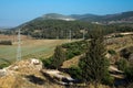 The Jezreel Valley and Gilboa Mountains, Israel Royalty Free Stock Photo