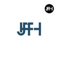 JFH Logo Letter Monogram Design Royalty Free Stock Photo
