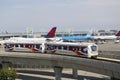 JFK Airport AirTrain in New York Royalty Free Stock Photo